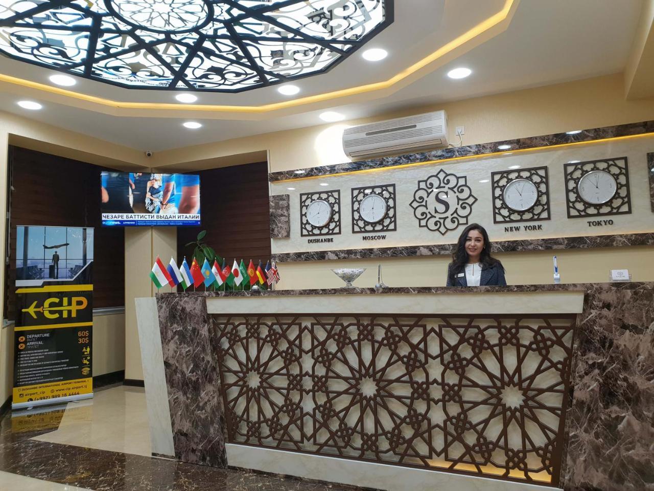 Safir Business Hotel O Душанбе Экстерьер фото